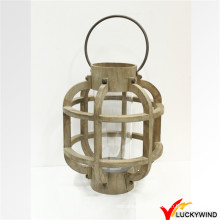 Tealight Candle Hanging Wooden Table Bench Outdoor Lantern Party Decoration